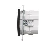 Simon 54 Lokalny sterownik roletowy z automatyczną kalibracją i programowalną pozycją ulubioną czarny DEZ1L.01/49 KONTAKT