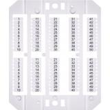 Oznacznik 1-50 (500 szt.) ESP-SHZ/1/1_50 003903197 ETI