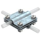 254/DIN, ŁĄCZNIK KRZYŻOWY Z PRZEKŁADKĄ