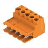 SLS 5.08/05/180 SN OR BX Wtyk PCB (złącze wiązki), 5.08 mm, Liczba biegunów: 5, Przyłącze z jarzmem /72szt./ 1627120000 WEIDMÜLLER