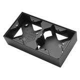 SONATA Puszka instalacyjna podwójna - kolor czarny metalik