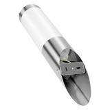 EDERA oprawa ogrodowa, E27, max. 15W, IP44, skos, stal nierdzewna