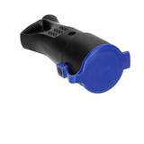 Hermetyczne gniazdo gumowe 2P+Z, proste, IP44, czarne, wersja Schuko OR-AE-1370(GS) ORNO