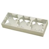 AS Puszka instalacyjna potrójna - kolor ecru