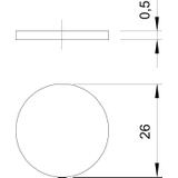 107/V, PODKŁADKA USZCZELNIAJĄCA PG21
