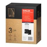 DALIA oprawa ogrodowa z czujnikiem ruchu PIR E27 max. 15W IP54 czarna AD-OP-6566BE27SMR ORNO