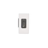 Simon Connect Płytka K45/2 adapter HDMI-HDMI 225x45mm + wkład czysta biel K129B/9 KONTAKT