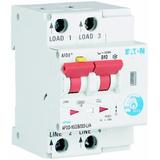 AFDD-10/2/B/003-LI/A Przeciwpożarowy detektor iskrzenia 10kA B10A 2P 30mA typ LI/A 187169 EATON