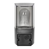 PEONIA oprawa ogrodowa hermetyczna z czujnikiem PIR E27 max. 15W IP54 czarna AD-OP-6581BE27PPR ORNO