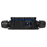 Puszka natynkowy HD IP68, 0,5-6,0mm2 ,2 dławnice M20, 2 dławnice M16, układ X OR-JB-13815/4X ORNO