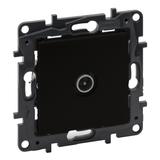 Niloe Step - gniazdo TV, końcowe do instalacji typu gwiazcda, 1,5 dB- kolor czarny, Legrand