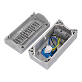 KASETA STEROWNICZA Z KLUCZEM I GNIAZDKIEM 230V