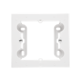 Simon 55 Puszka natynkowa 1-krotna do ramek LINE/DUO Wyokość: 40mm Biały mat