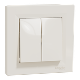 Asfora, łącznik świecznikowy krem