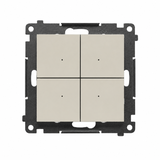 Simon 55 CONTROL Kontroler przyciskowy sterujący bezprzewodowo innymi urządzeniami Simon GO sterowowany smartfonem WiFi kaszmirowy TEK1W.01/142