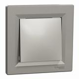 Asfora, łącznik 1-biegunowy, bez ramki, brąz