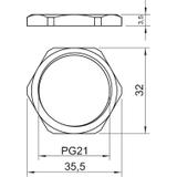 169/MS, PRZECIWNAKRĘTKA PG21 MS/NIKL.