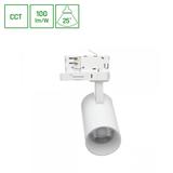 ANDROMEDA PRIME NA SZYNOPRZEWÓD 3F CCT 8W 230V 25st IP20 śr. 54x109x160mm BIAŁY SPECTRUM