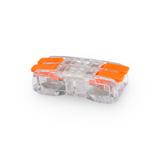 Szybkozłączka CMK-652 transparentny/pomarancZ-9.652 OPATÓWEK