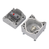 KASETA KOMPLETNA 1-OTWOROWA Z NAPĘDEM DC I OSŁONKĄ 1 PRZEPUST M20