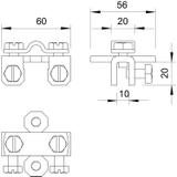 273, ZACISKI DO BLACHY 8/10 OC.OGN.