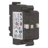 M22-SWD-K22LED-G Element funkcyjny - styki: 2Z 2R dioda zielona mocowanie czołowe SmartWire-DT 11598