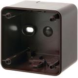 Integro Puszka natynkowa 1-krotna wysoka, brązowy, połysk