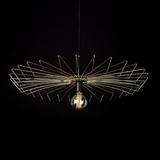 Nowodvorski lampa wisząca Umbrella E27 czarna O78cm 8873