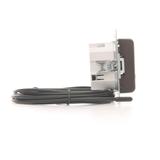 Simon 54 Regulator temperatury z wyświetlaczem z czujnikiem zewnętrznym 16(2) A 230V brąz mat *W kom