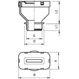 DŁAWIK DO PŁASK.KAB.M32 10,5X31,