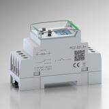 Zegar sterujący programowalny tygodniowy, 1-kanałowy - programowalny przez NFC, z podświetleniem