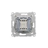 Simon 54 Łącznik krzyżowy bez piktogramu 10A 250V szybkozłączka biały DW7.01/X/11 KONTAKT