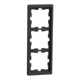 Merten D-Life, ramka 3-krotna, antracytowy