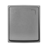 Przycisk dzwonek z podświetleniem AQUATIC PRO IP55, 10A, 230V AC, Szaro-Grafitowy OR-OE-7404/P/GR ORNO