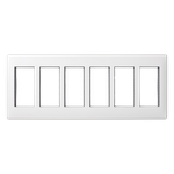 Simon Connect Ramka obudowy S500 6-modułowa 12x K45 czysta biel 51010106-030 KONTAKT