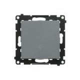 Simon 55 Przycisk zwierny /światło/ szybkozłączka Grafitowy mat