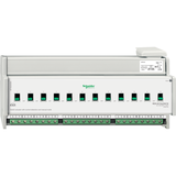 KNX aktor załączający REG-K 12x 16 A jasnoszary z uruch. ręcz. i det. prądu MTN648495 Schneider