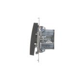 Simon 54 Przycisk „światło” 16A z. śrub. czarny