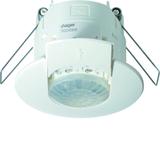 Podtynkowy czujnik obecności KNX 2-kanałowy z ciągłą regulacją natężenia, biały