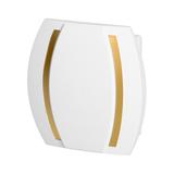 Dzwonek elektromechaniczny dwutonowy KAMELEON 8V biało-złoty OR-DP-VD-163/W-C/8V ORNO