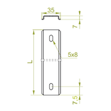 SZB35H7/1 Szyna EURO 1,0 mm