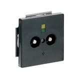 CARAT/FUTURE  Gniazdo wyrównania potencjałów (męskie)  antracyt