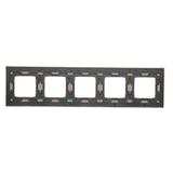 Simon 54 Nature Ramka 5-krotna Nature-Beton FUNDA MENTE IP20/IP44* (*IP44-należy zastosować zestaw uszczelek DUN5) DRN5/93 KONTAKT