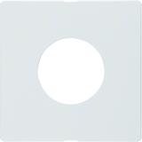 BERKER S.1/B.3/B.7 Płytka czołowa do łącznika i sygnalizatora świetlnego E10 biały połysk 11248989 1