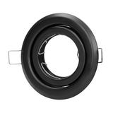 SUTRI RM ramka dekoracyjna oprawy punktowej MR16/GU10 max 50W okrągła regulowana czarna AD-OD-6176/B