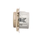 Simon Basic Ściemniacz naciskowo-obrotowy 20–500 W 230V beż BMS9T.01/12 KONTAKT