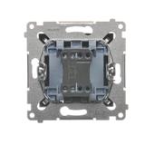 Simon 54 Przycisk „dzwonek” z podświetleniem LED 16A 250V zaciski śrubowe antracyt DD1AL.01/48 KONTAKT