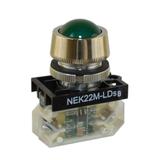 Lampka NEK22MLDSB 24-230V zielona