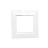 Simon 54 Premium Ramka 1-krotna PREMIUM IP20 / IP44 biały DR1/11 KONTAKT