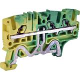 ESH-EFCE.2/1+2 Złączka sprężynowa ochronna 2,5 mm2 (żółto-zielona)